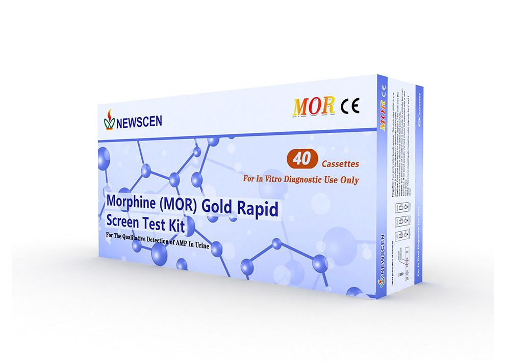 急速なテスト キット18か月の保存性100uLの尿MORのモルヒネの薬剤