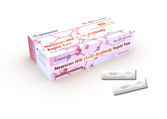 TUV 3ラインは100ul血しょうサンプルHIV急速なテスト キットの特許を取った